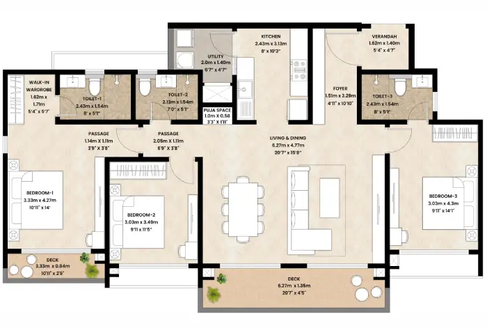 Mahindra Blossoms, Mahindra Blossoms Hope Farm, Mahindra Hope Farm Whitefield, Mahindra Lifespaces Whitefield, 2 BHK Hope Farm, 3 BHK Whitefield, 3.5 BHK Apartments Bangalore, 4 BHK Whitefield, Hope Farm Metro Apartments